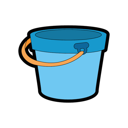blue bucket